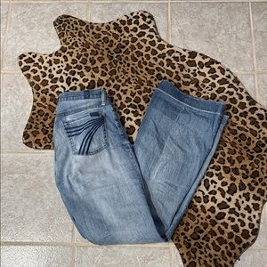 7FAM trousers size 27 with a 34” inseam